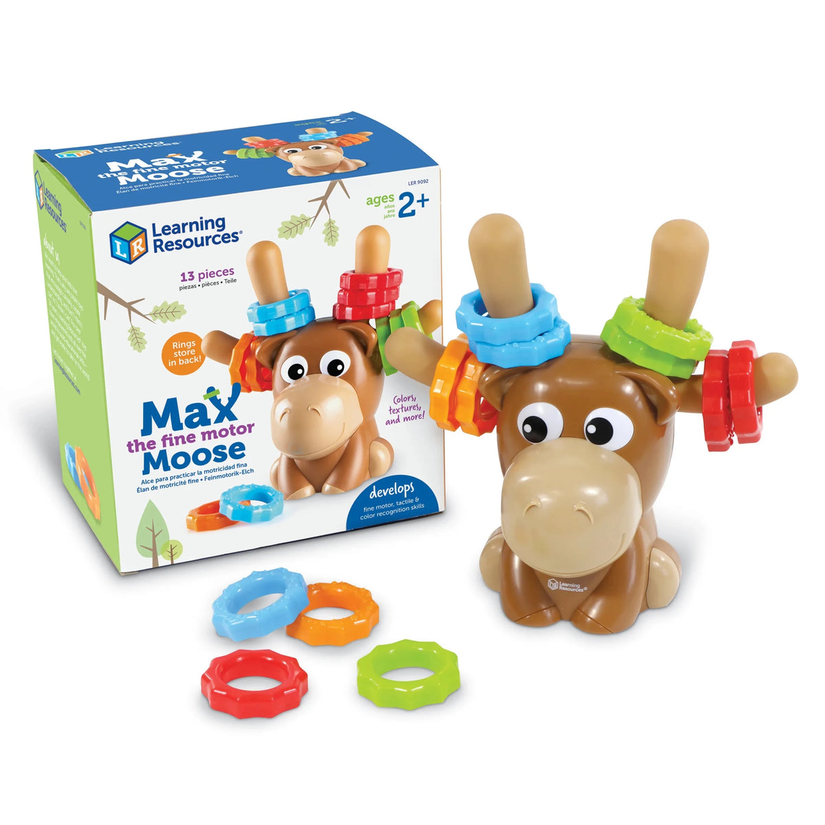 Learning Resources Max The Fine Motor Moose - ABC School Supplies