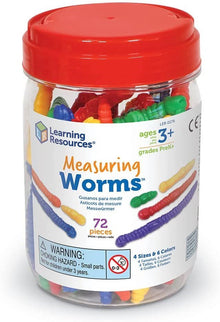 Learning Resources Measuring Worms™ (Set Of 72) - ABC School Supplies