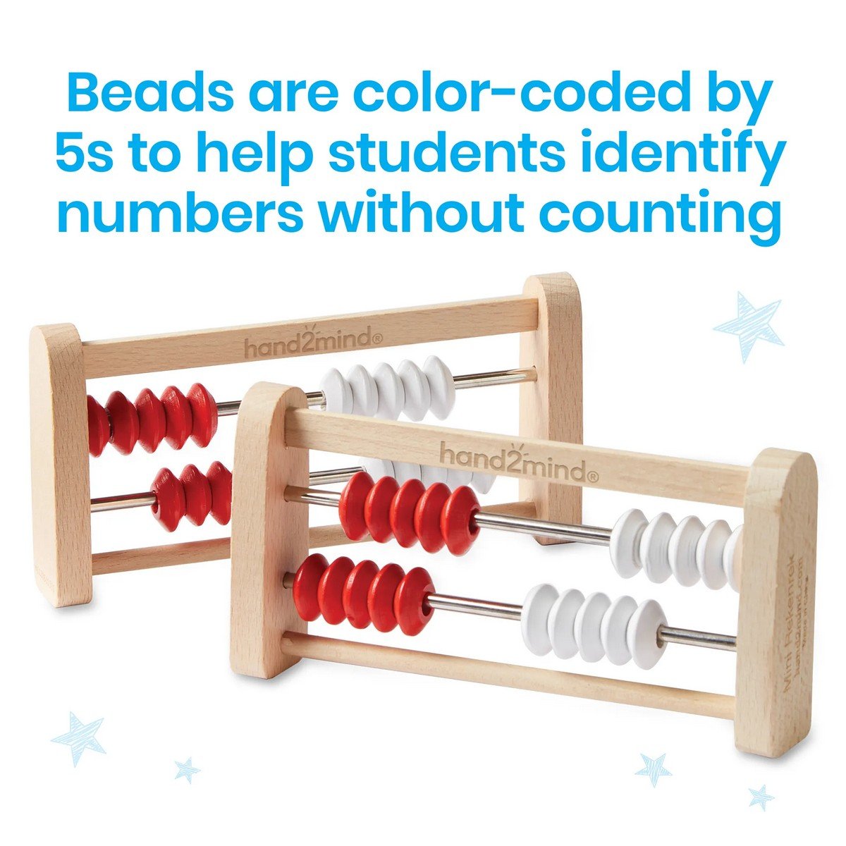 Learning Resources Mini 20Bead Rekenrek (Set Of 25)  - ABC School Supplies