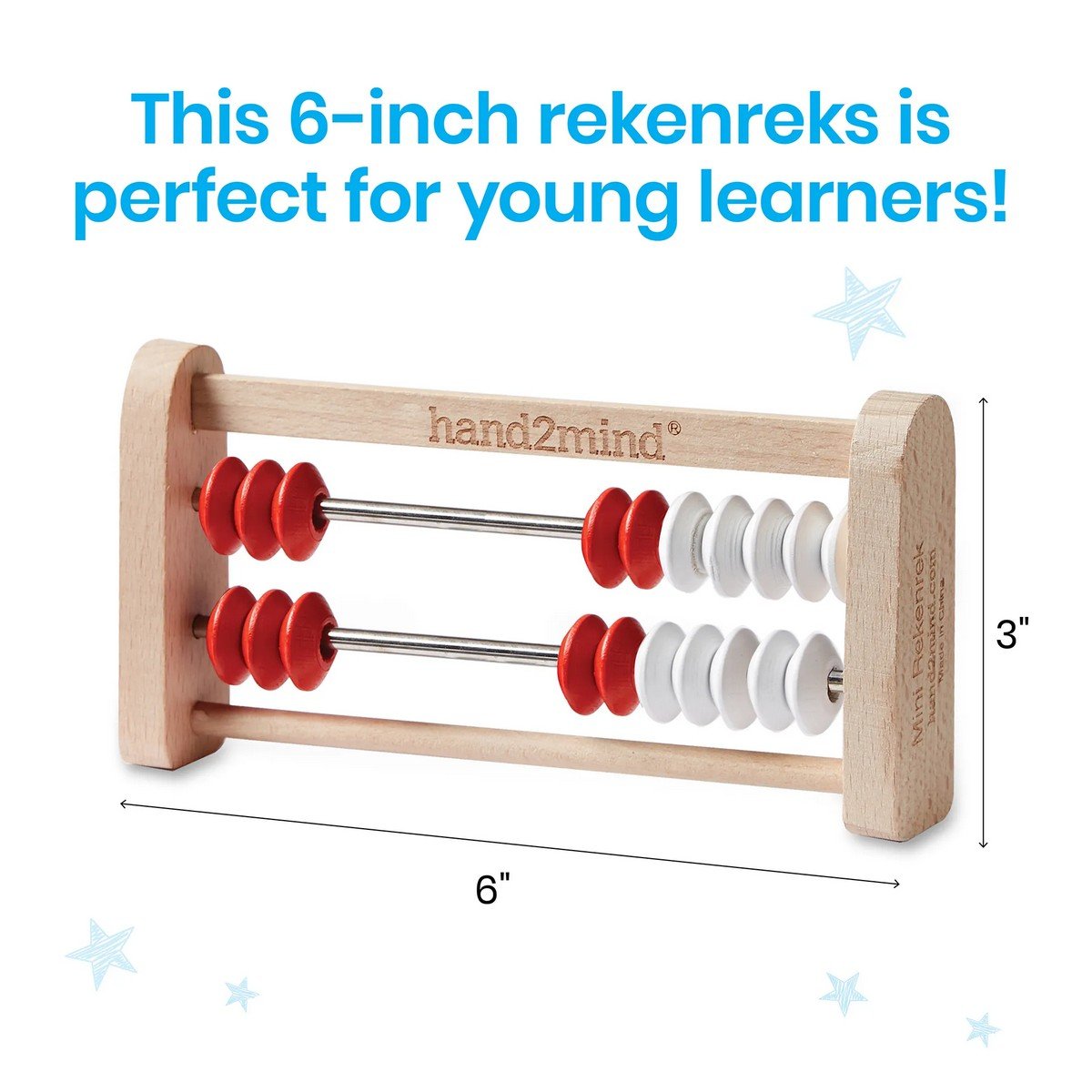Learning Resources Mini 20Bead Rekenrek (Set Of 25)  - ABC School Supplies