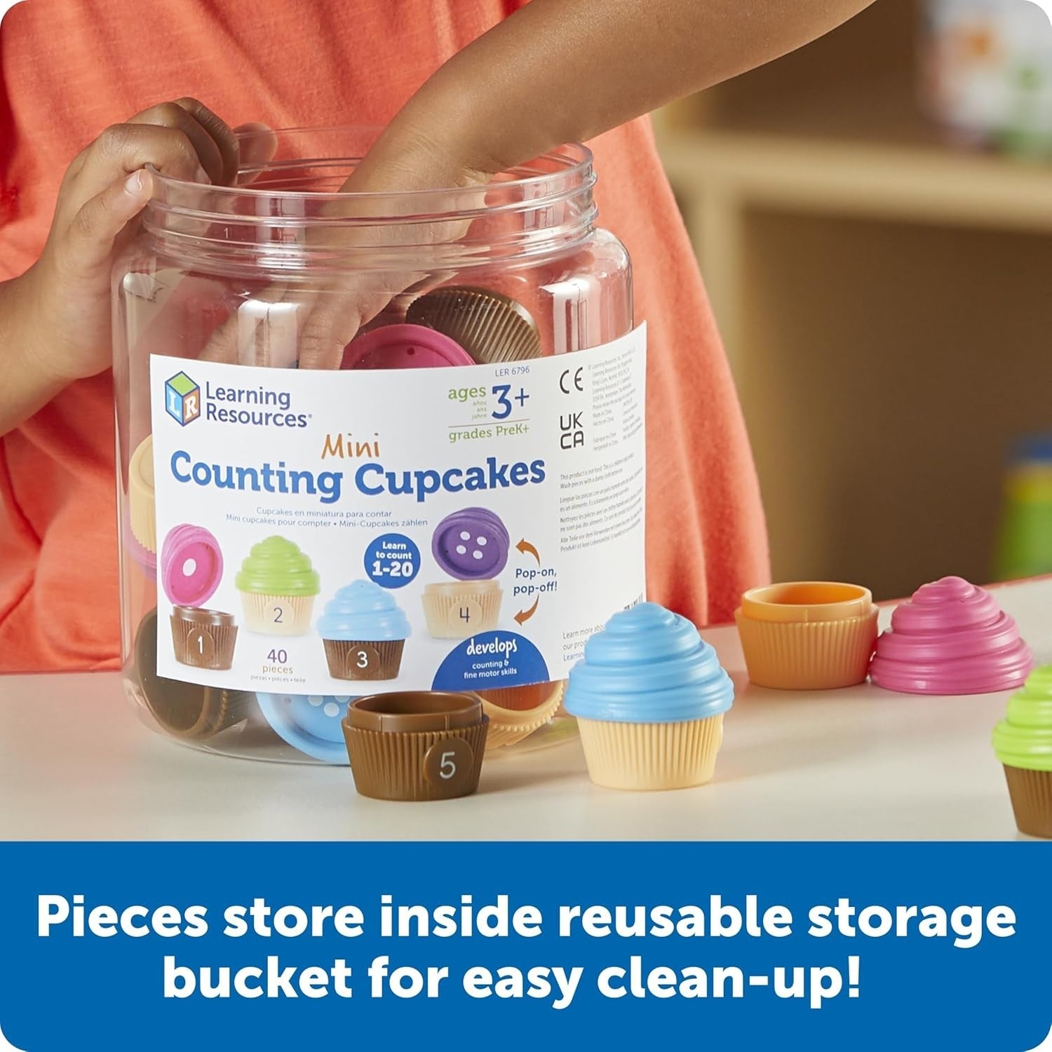 Learning Resources Mini Counting Cupcakes - ABC School Supplies