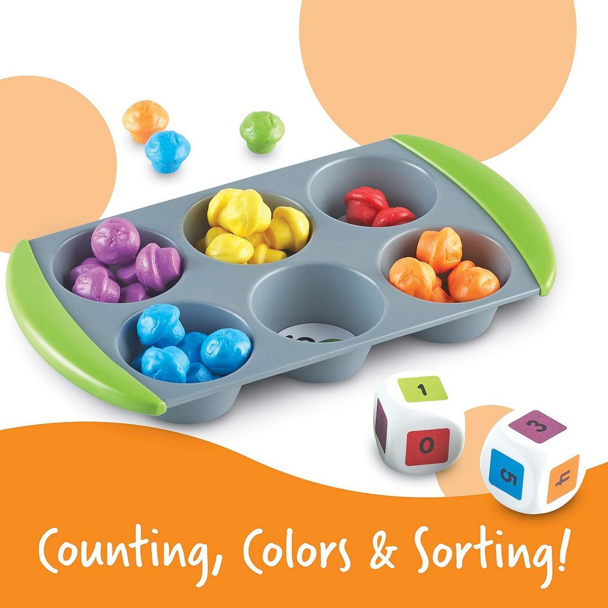 Learning Resources Mini Muffin Match Up Math Activity Set - ABC School Supplies