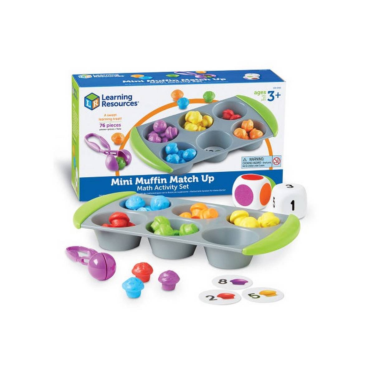 Learning Resources Mini Muffin Match Up Math Activity Set - ABC School Supplies