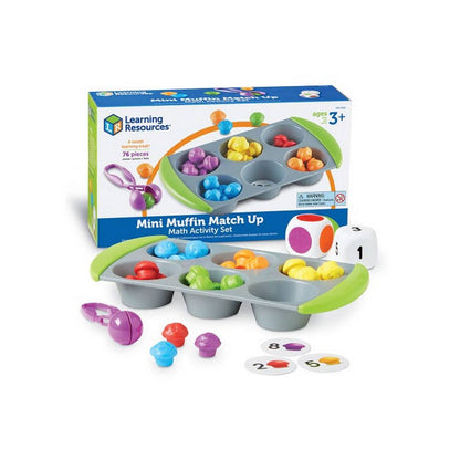 Learning Resources Mini Muffin Match Up Math Activity Set - ABC School Supplies
