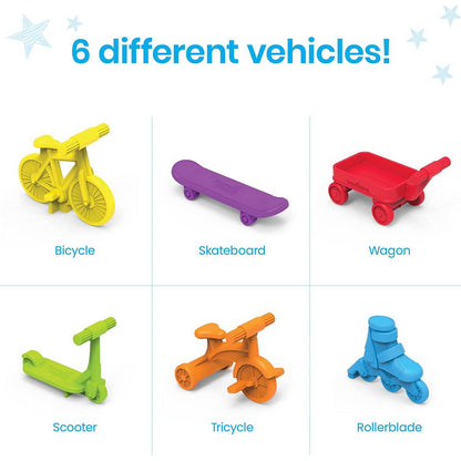 Learning Resources Neighborhood Wheels Counters - ABC School Supplies