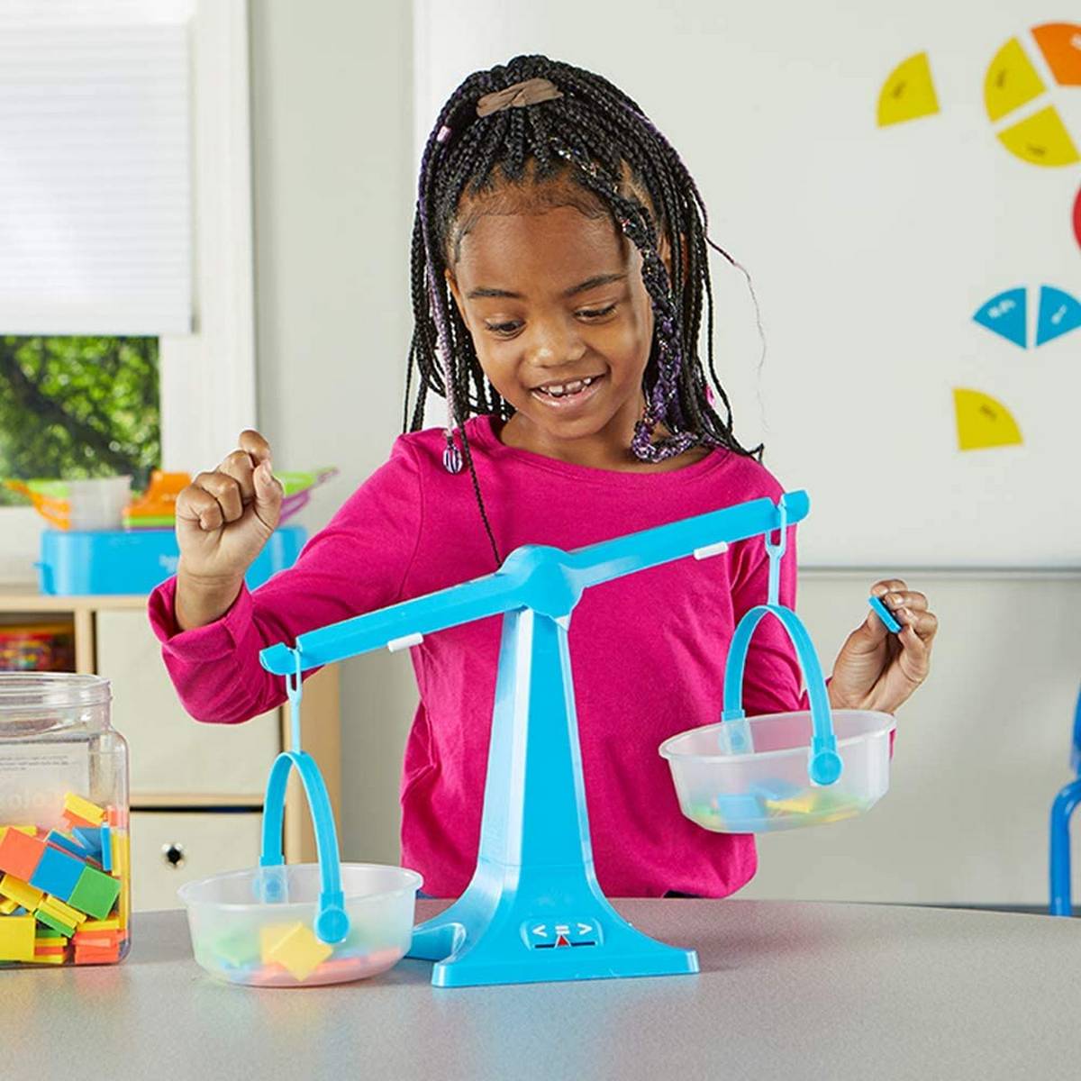 Learning Resources Nestable Pan Balances, Set Of 4 - ABC School Supplies