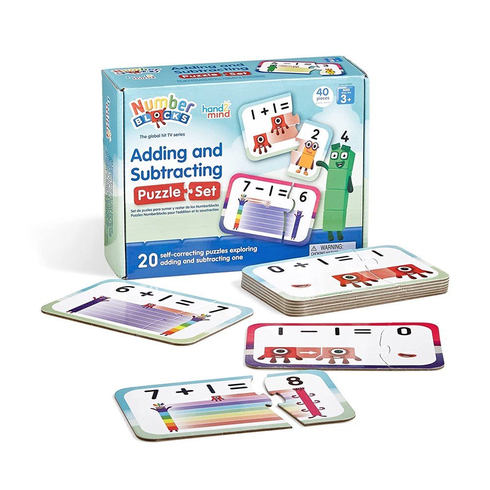 Learning Resources Numberblocks® Adding And Subtracting Puzzle Set - ABC School Supplies