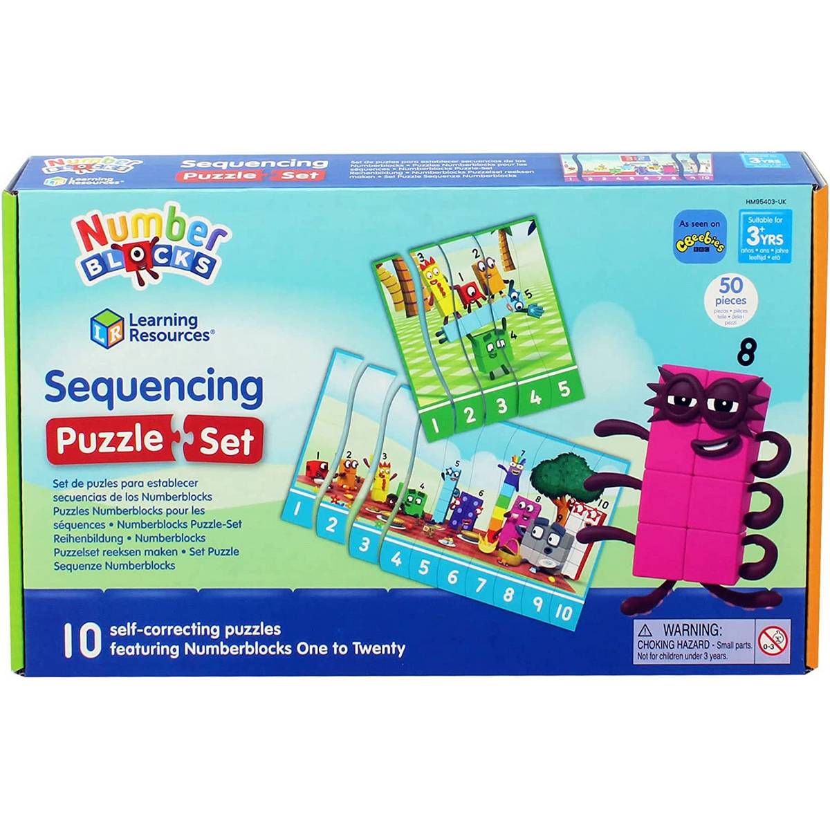 Learning Resources Numberblocks® Sequencing Puzzle - ABC School Supplies