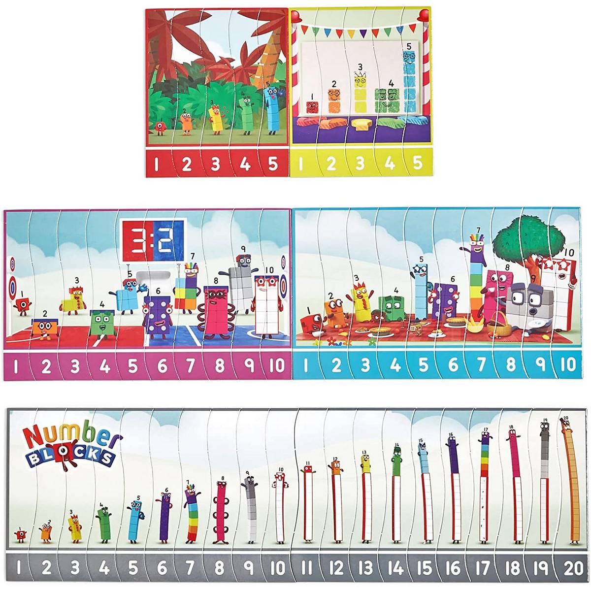 Learning Resources Numberblocks® Sequencing Puzzle - ABC School Supplies