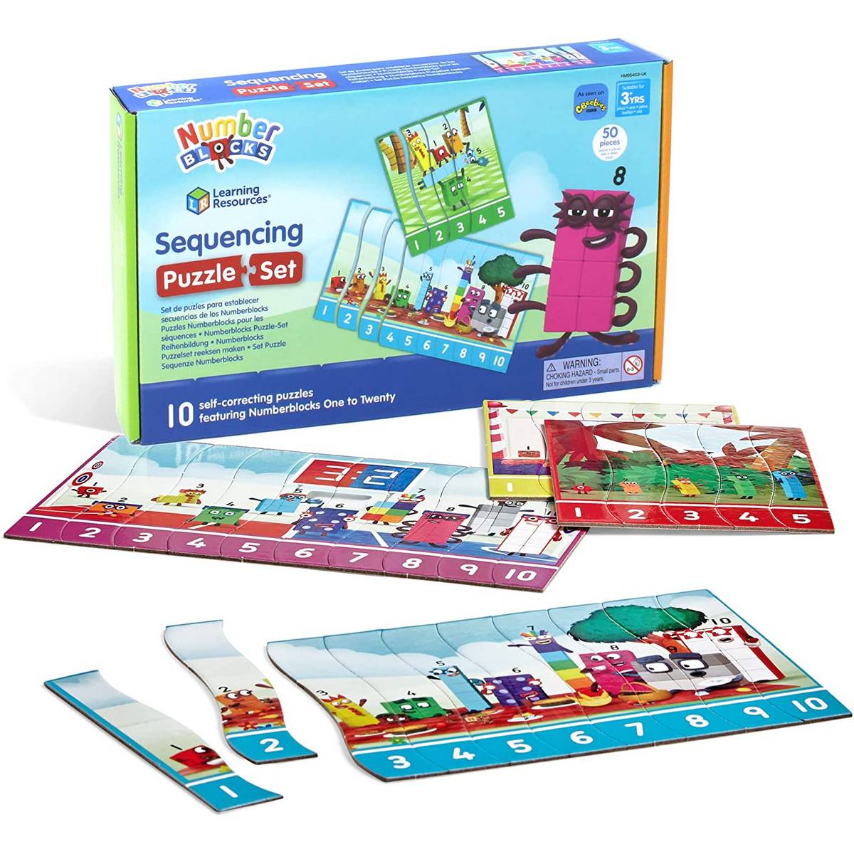Learning Resources Numberblocks® Sequencing Puzzle - ABC School Supplies