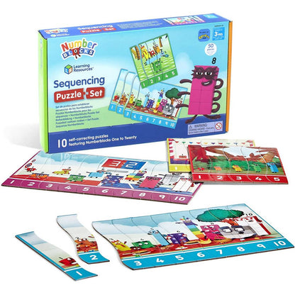 Learning Resources Numberblocks® Sequencing Puzzle - ABC School Supplies