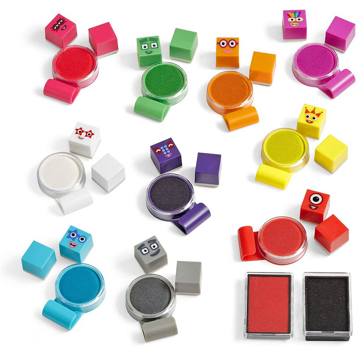 Learning Resources Numberblocks® Stampoline Park Stamp Activity Set - ABC School Supplies
