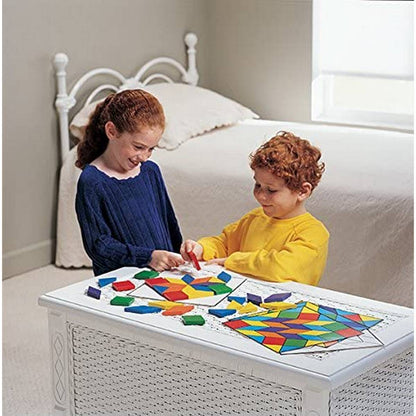 Learning Resources Parquetry Blocks & Cards Set - ABC School Supplies