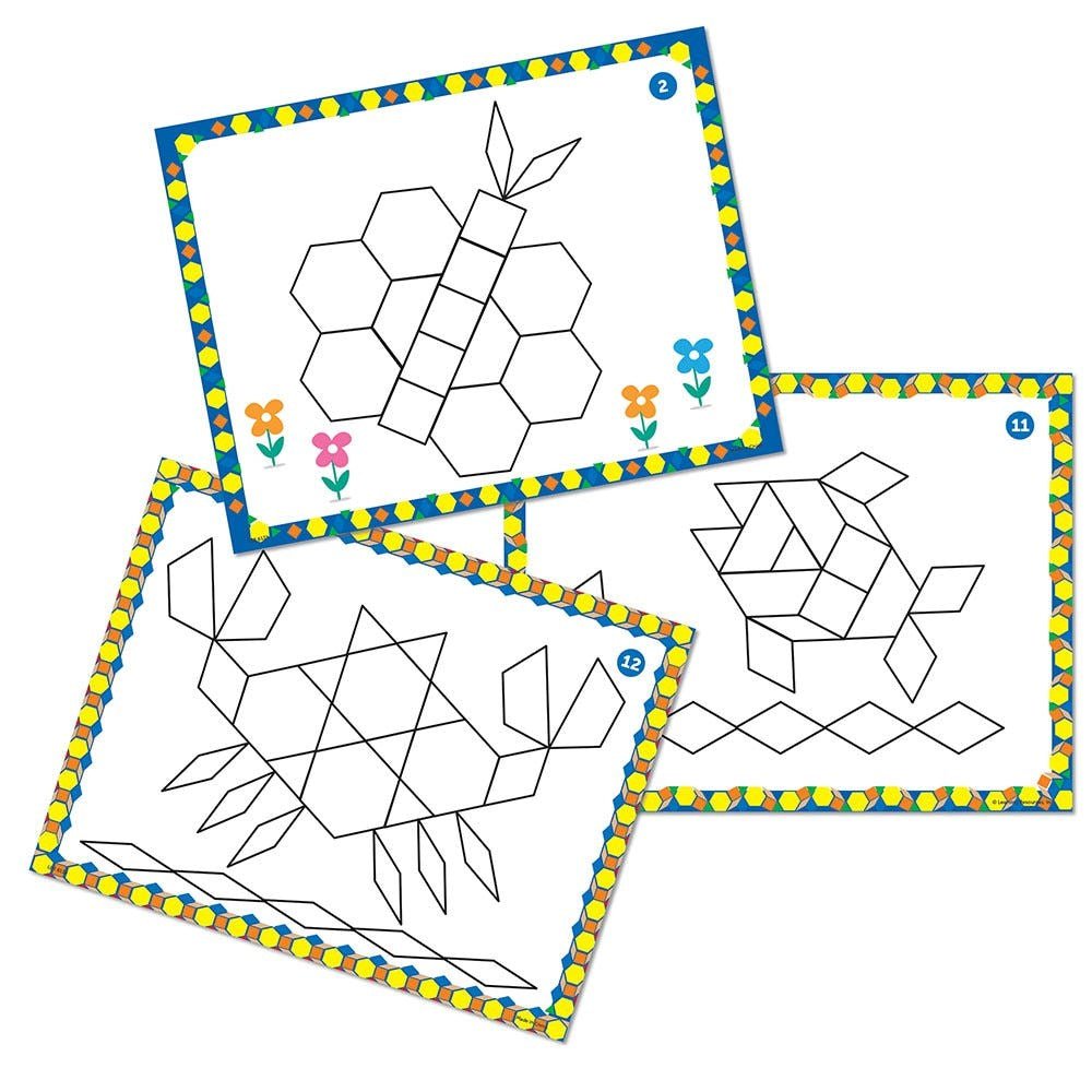 Learning Resources Pattern Block Activity Set - ABC School Supplies