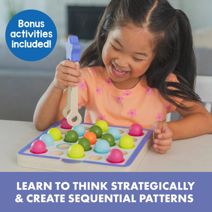 Learning Resources Pattern & Sequencing Wooden Board - ABC School Supplies