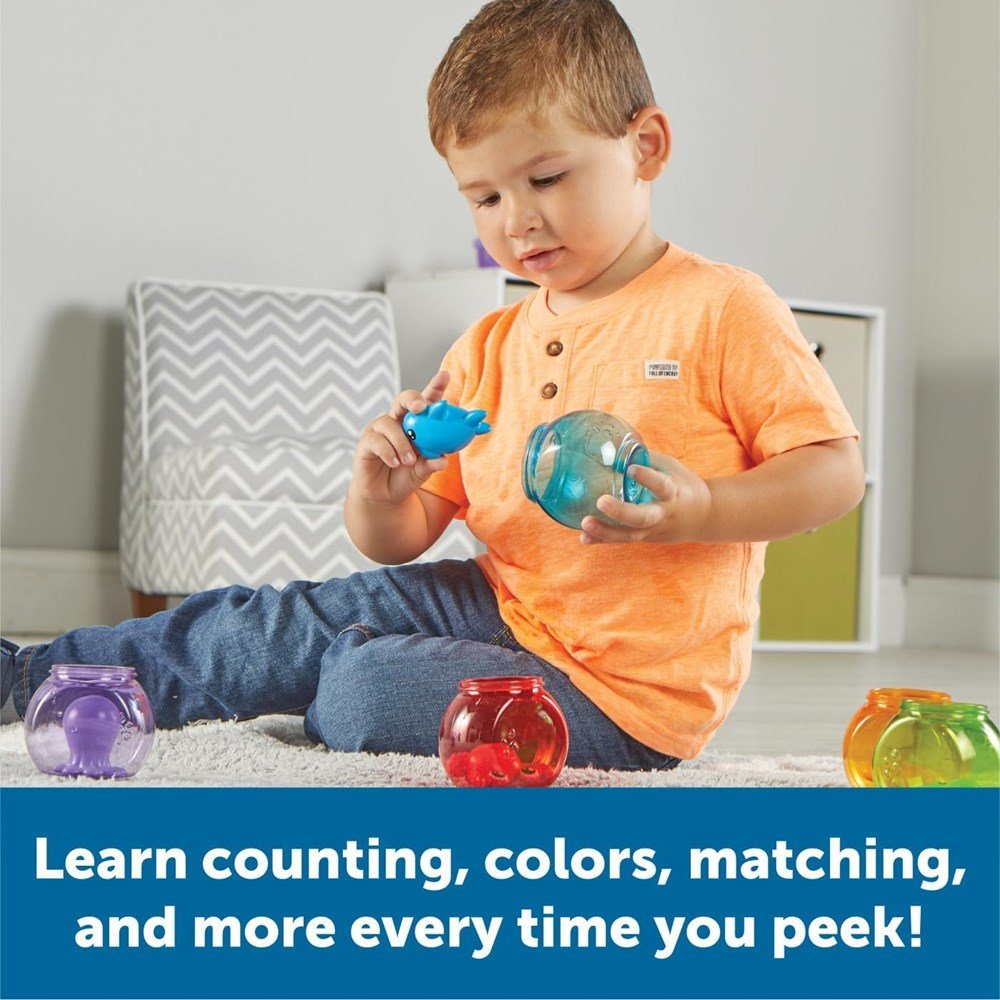 Learning Resources Peekaboo Fishbowl Friends - ABC School Supplies