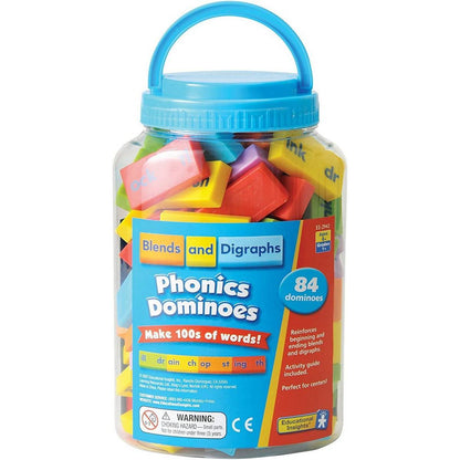 Learning Resources Phonics Dominoes Blends & Digraphs - ABC School Supplies