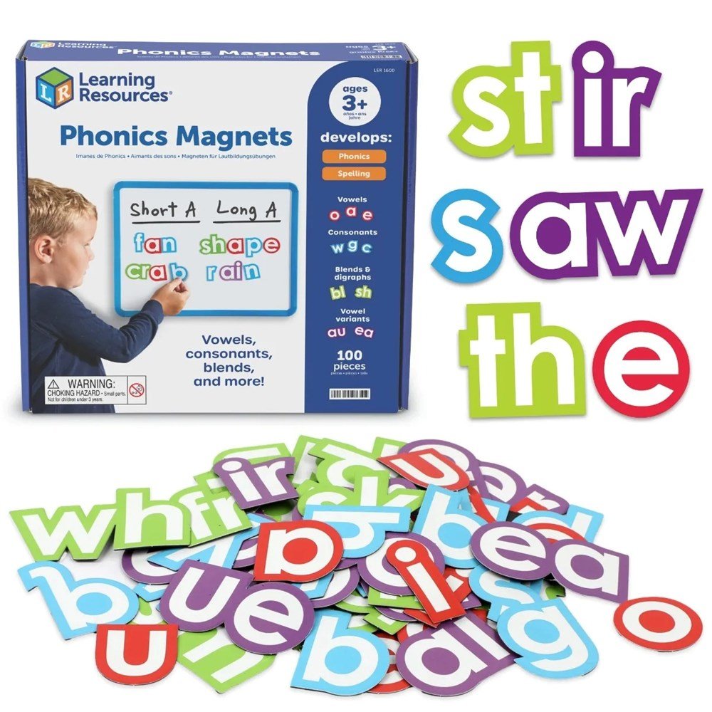 Learning Resources Phonics Magnets - ABC School Supplies