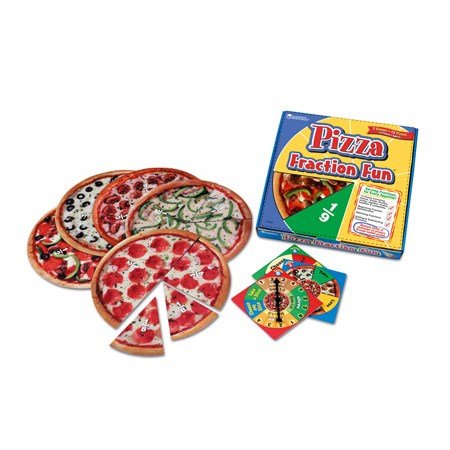 Learning Resources Pizza Fraction Fun™ Game - ABC School Supplies