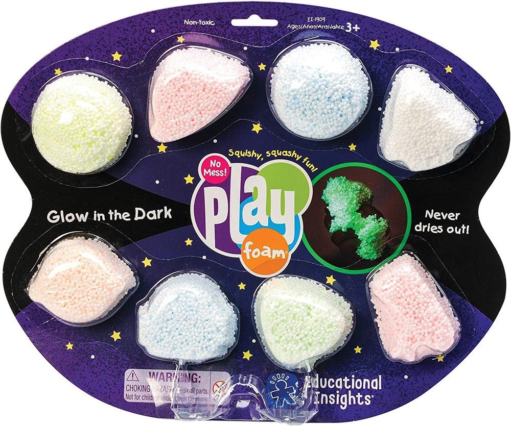 Learning Resources Playfoam® Glow In The Dark (8 Pack) - ABC School Supplies
