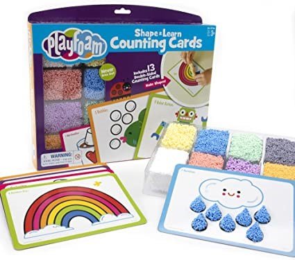 Learning Resources Playfoam® Shape & Learn Counting Cards - ABC School Supplies