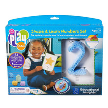Learning Resources Playfoam® Shape & Learn Numbers Set - ABC School Supplies
