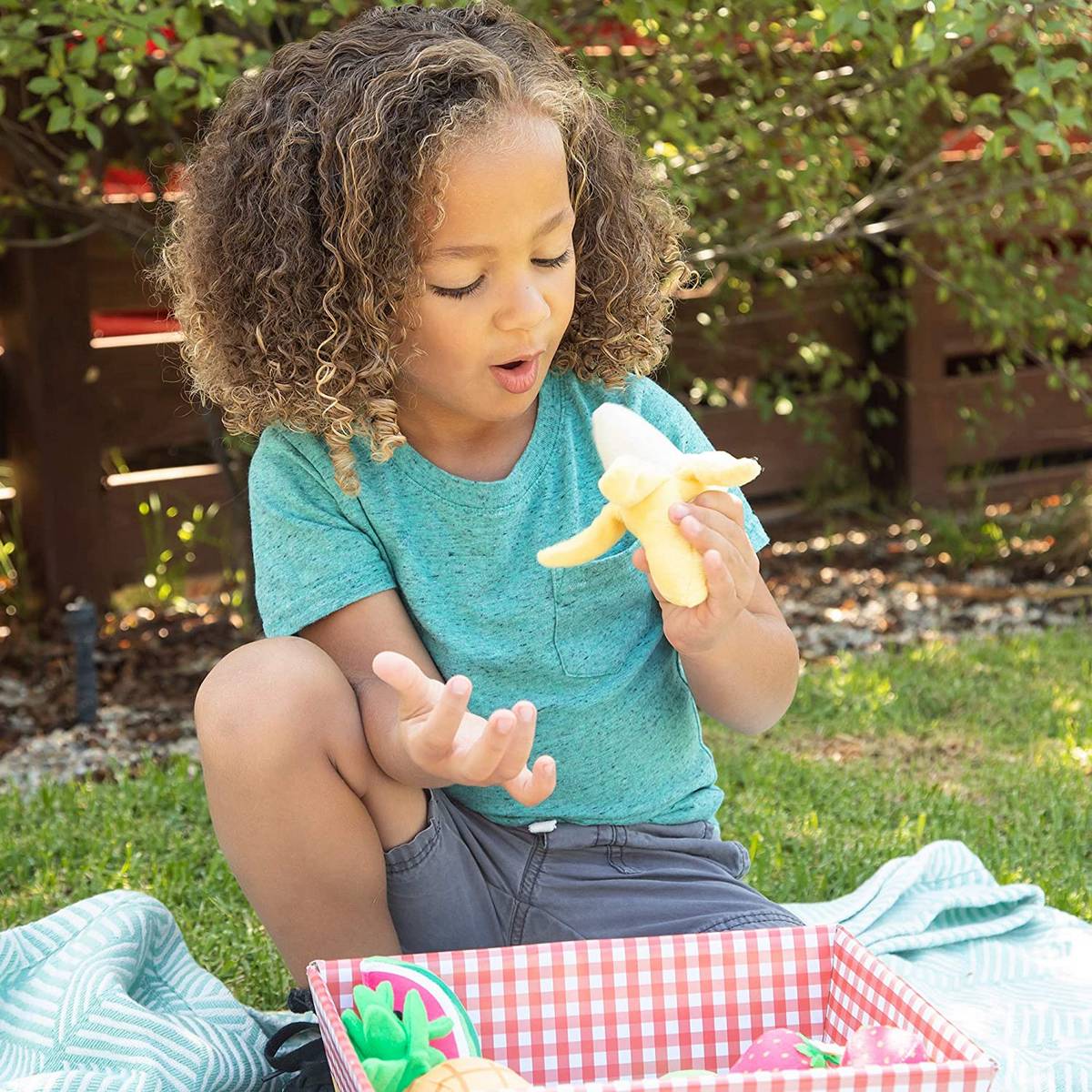 Learning Resources Plush Fruit Basket - ABC School Supplies
