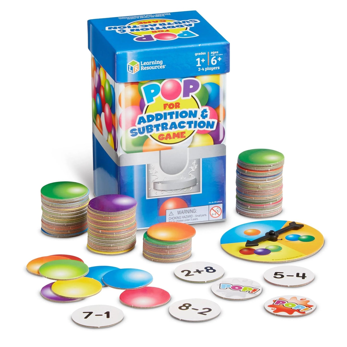 Learning Resources Pop For Addition & Subtraction™ Game - ABC School Supplies
