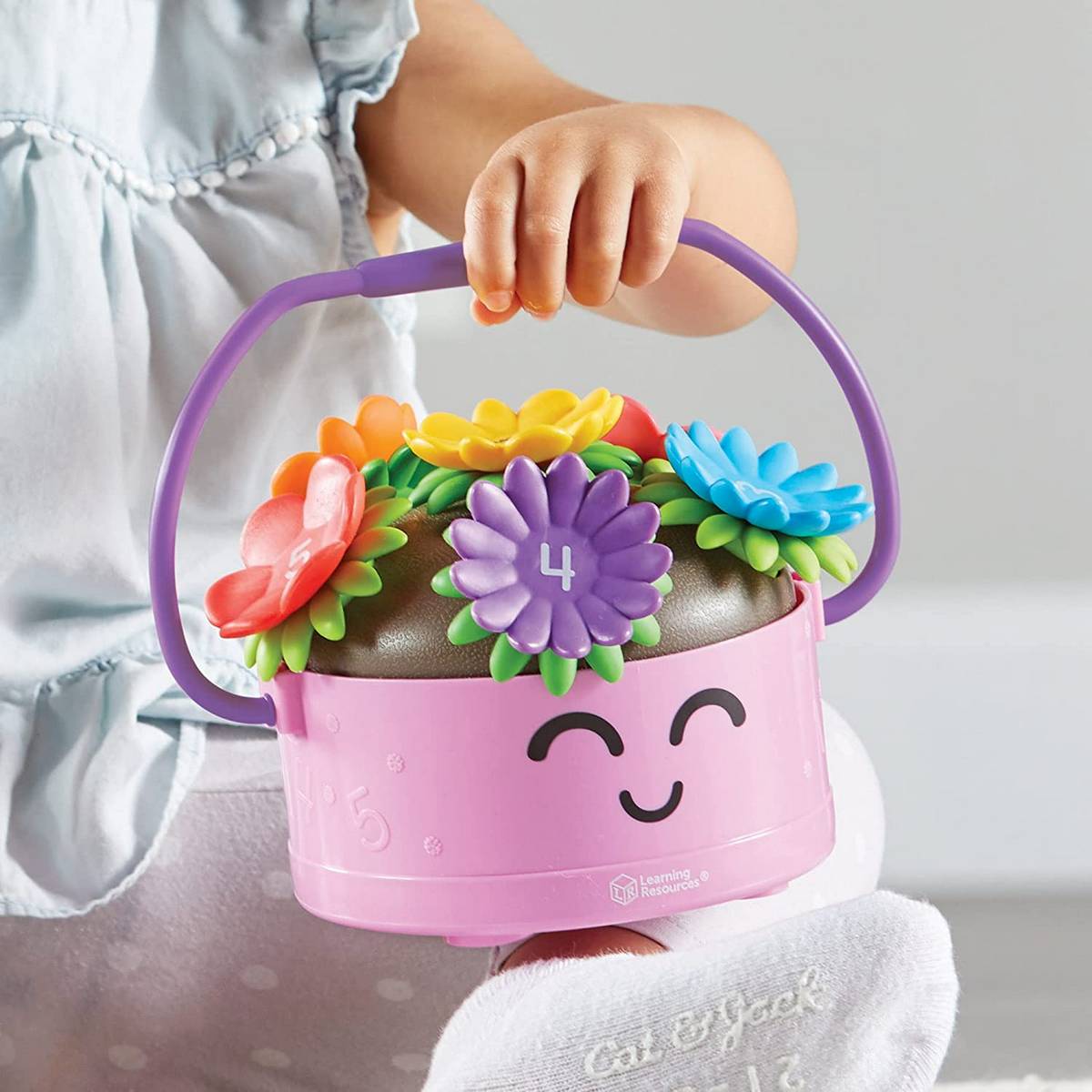 Learning Resources Poppy The Count & Stack Flower Pot™ - ABC School Supplies