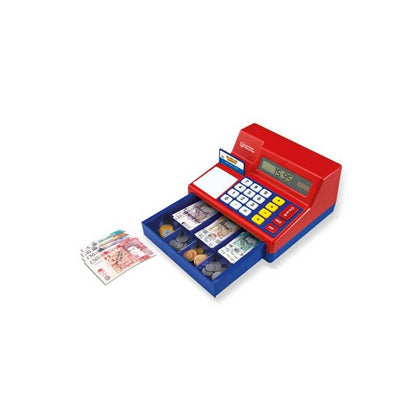 Learning Resources Pretend & Play® Calculator Cash Register With Uk Currency - ABC School Supplies