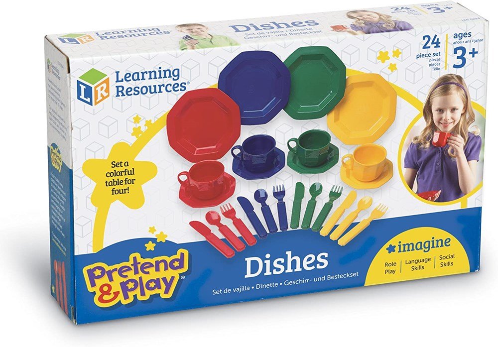 Learning Resources Pretend & Play® Dish Set - ABC School Supplies