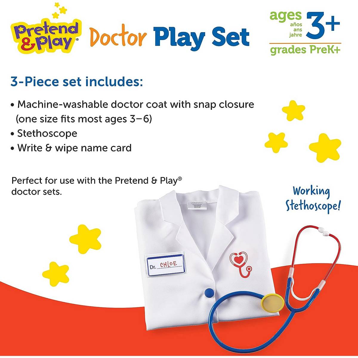 Learning Resources Pretend & Play® Doctor Play Set - ABC School Supplies