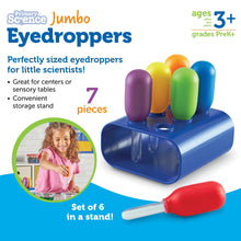 Learning Resources Primary Science® Jumbo Eyedroppers With Stand - ABC School Supplies