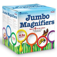 Learning Resources Primary Science® Jumbo Magnifiers (Set Of 6) - ABC School Supplies