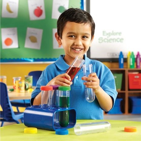 Learning Resources Primary Science® Jumbo Test Tubes With Stand - ABC School Supplies