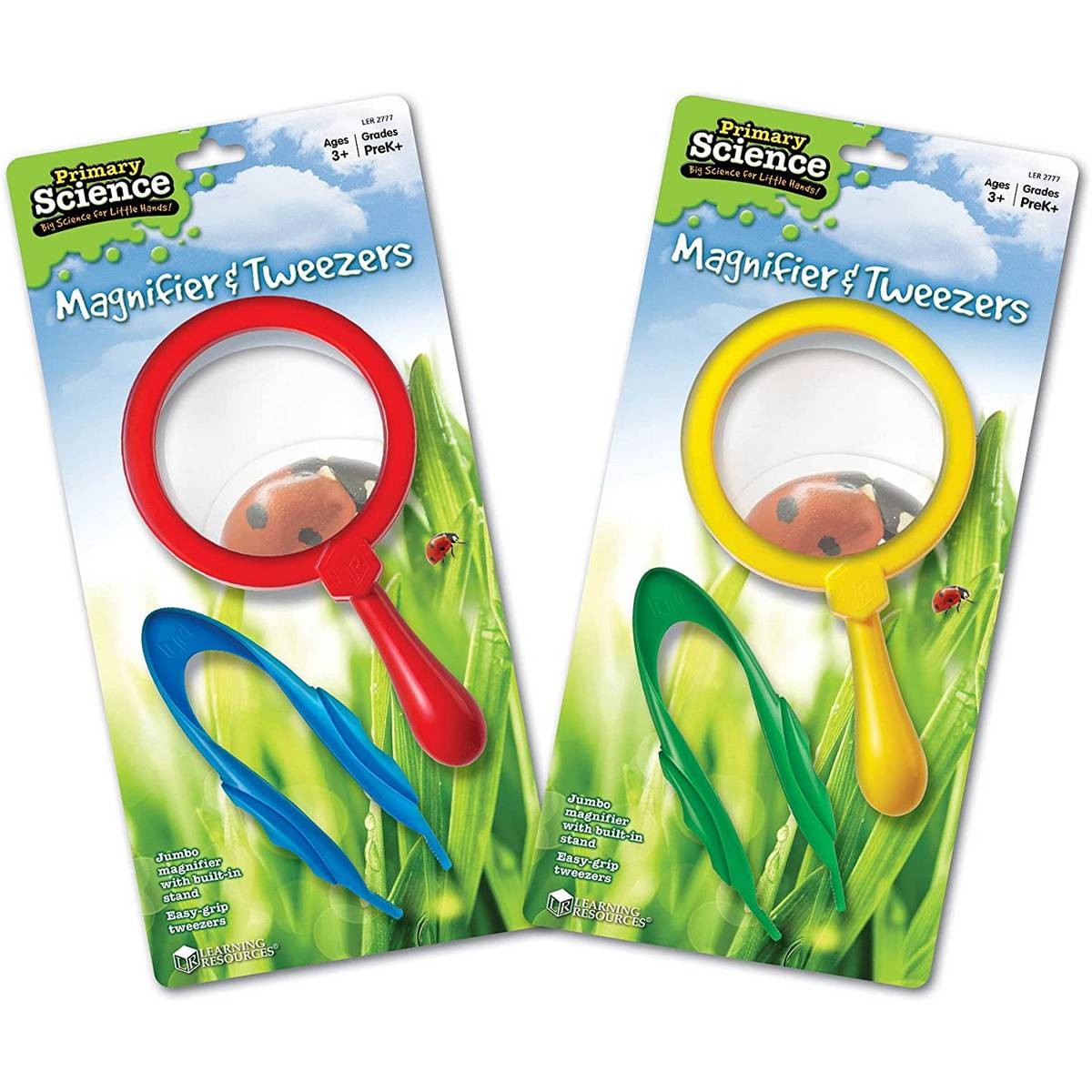 Learning Resources Primary Science® Magnifier & Tweezers - ABC School Supplies