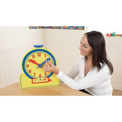 Learning Resources Primary Time Teacher Junior 24 Hour Learning Clock - ABC School Supplies