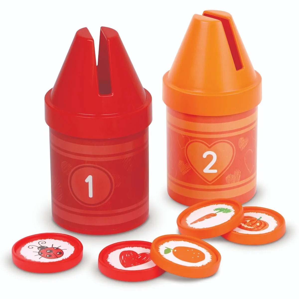 Learning Resources Rainbow Counting Crayons - ABC School Supplies