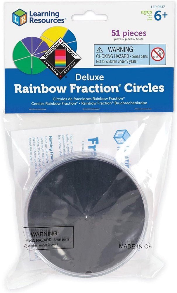 Learning Resources Rainbow Fraction® Circles - ABC School Supplies