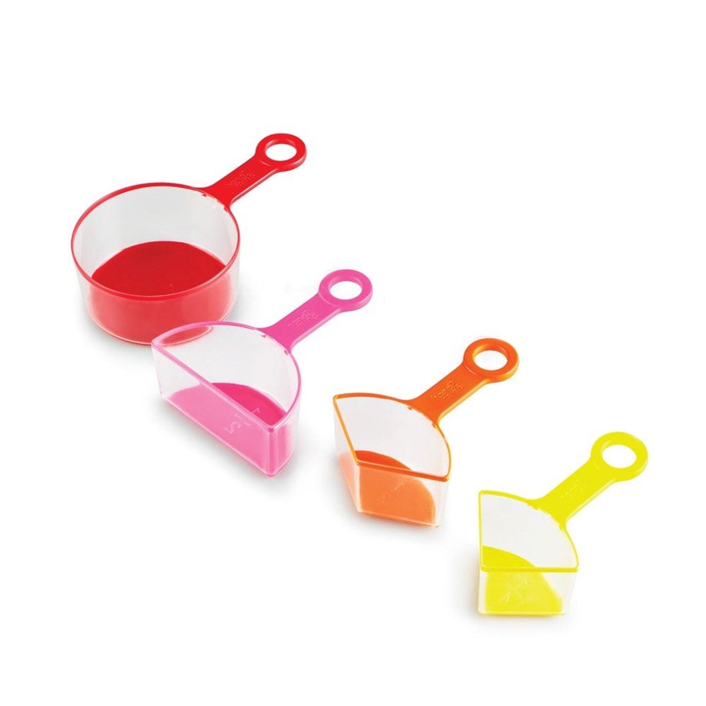 Learning Resources Rainbow Fraction® Measuring Cups (Set Of 4) - ABC School Supplies