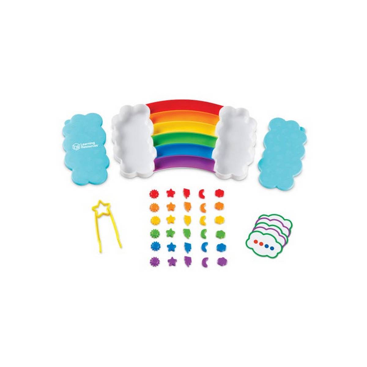 Learning Resources Rainbow Sorting Trays Classroom Edition (Set Of 4) - ABC School Supplies