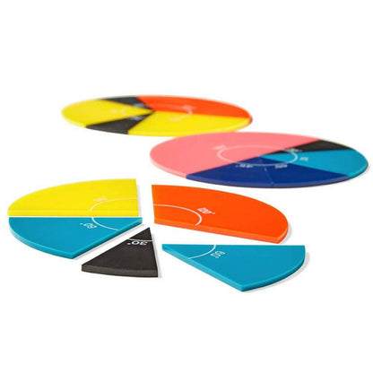 **Learning Resources Rainbowâ¢ Angle Circles, Plastic, 36 Pieces - ABC School Supplies