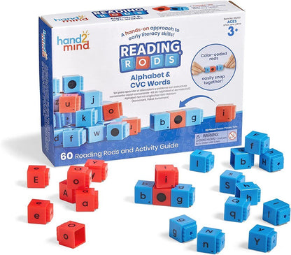 Learning Resources Reading Rods® Alphabet & Cvc Words - ABC School Supplies