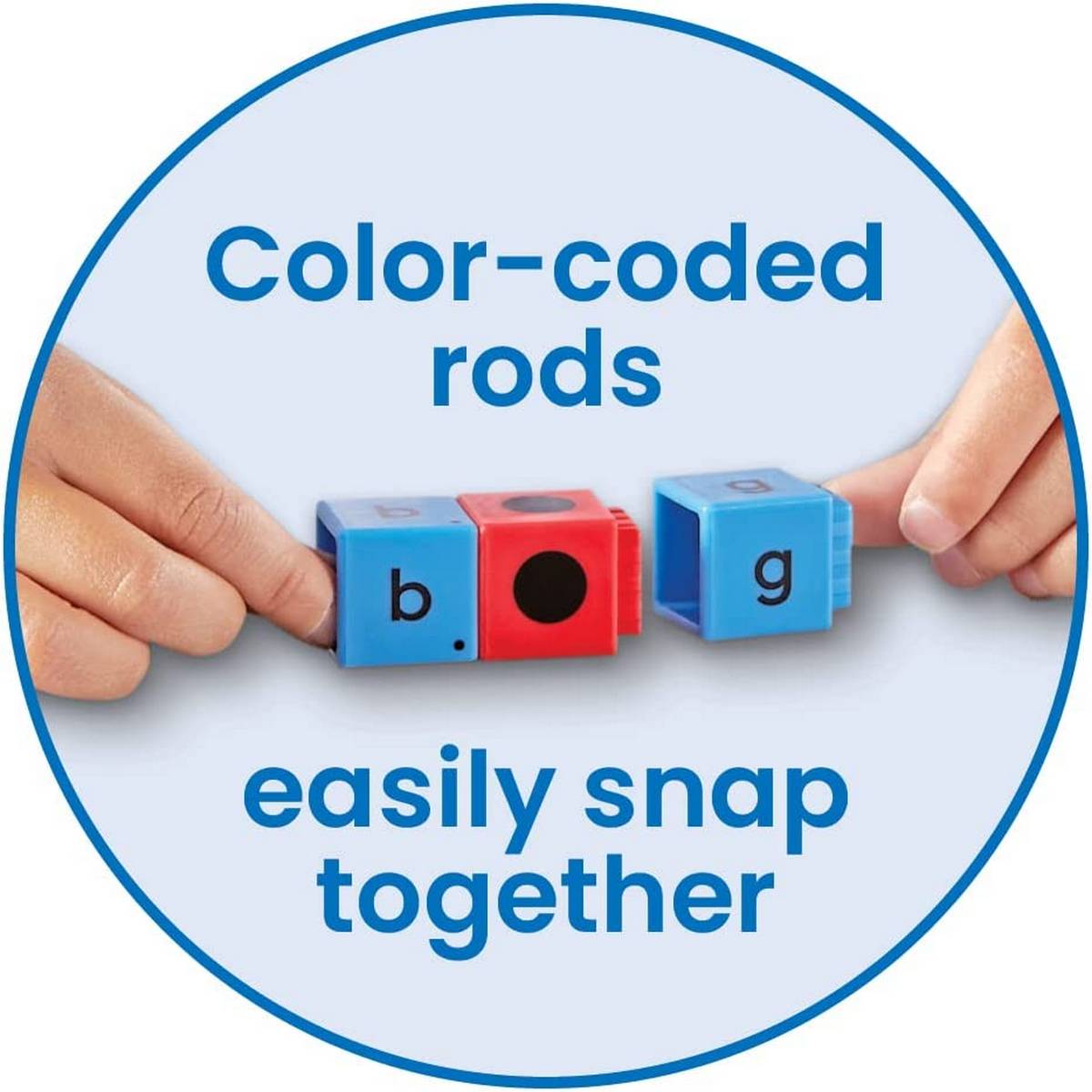 Learning Resources Reading Rods® Alphabet & Cvc Words - ABC School Supplies