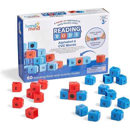 Learning Resources Reading Rods® Alphabet & Cvc Words - ABC School Supplies