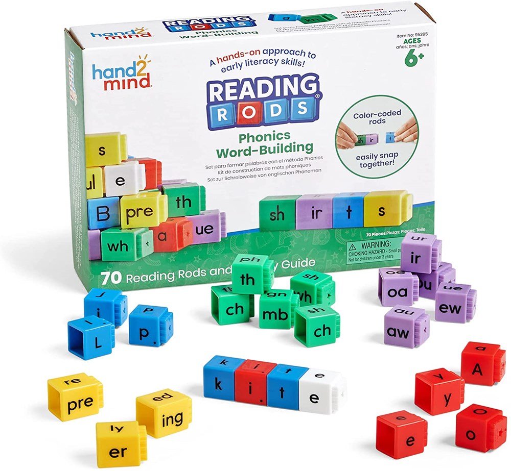Learning Resources Reading Rods® Phonics Wordbuilding - ABC School Supplies