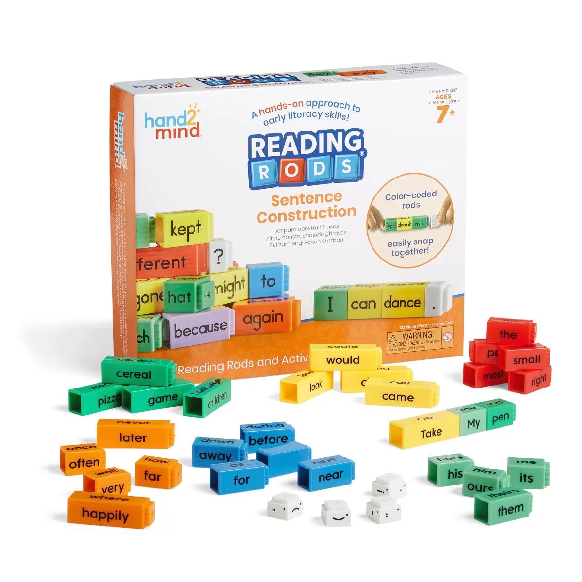 Learning Resources Reading Rods Sentence Construction - ABC School Supplies