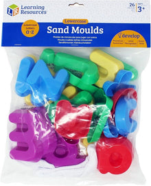 Learning Resources Sand Moulds–Lowercase Alphabet - ABC School Supplies