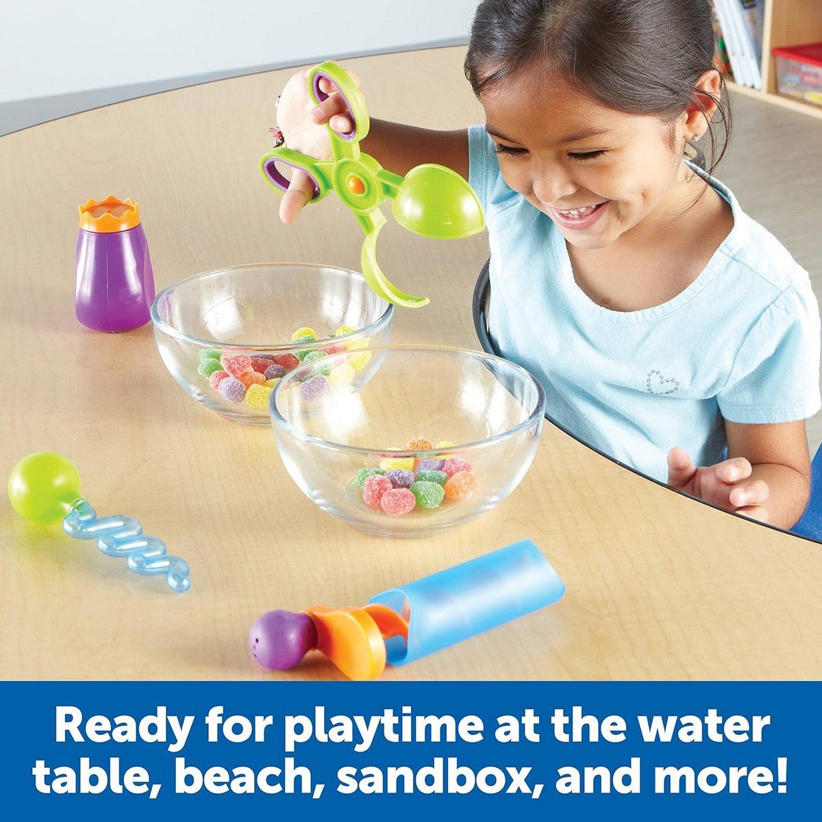 Learning Resources Sand & Water Fine Motor Tool Set - ABC School Supplies