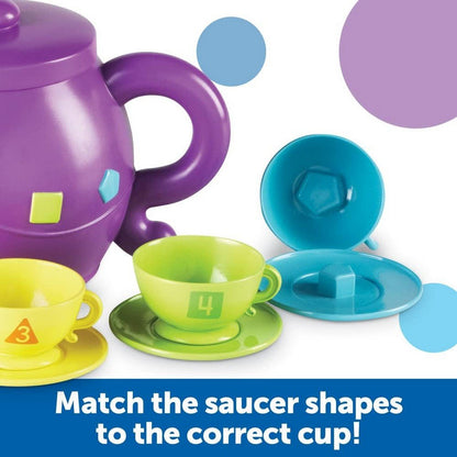 Learning Resources Serving Shapes Tea Set         - ABC School Supplies